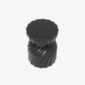 Lavande   Table d appoint  l gante en magn sie noire