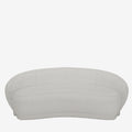 Canap  blanc tissu bouclette Bianca