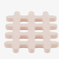 Dessous de plat c ramique grid rose p le Orsay