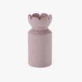 Grand vase col tulipe Rivoli, c ramique rose